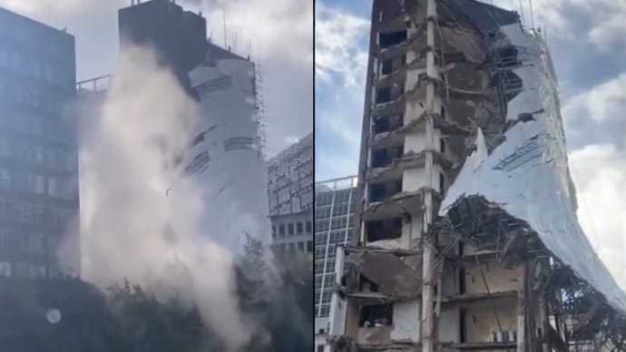 manchester building collapse